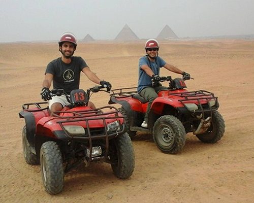 Quad Bike In Giza Pyramids