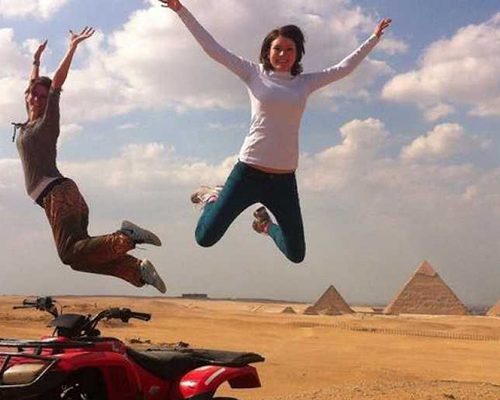 Quad Bike In Giza Pyramids